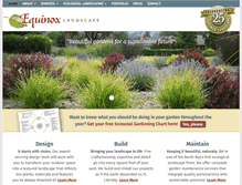 Tablet Screenshot of equinox-landscape.com